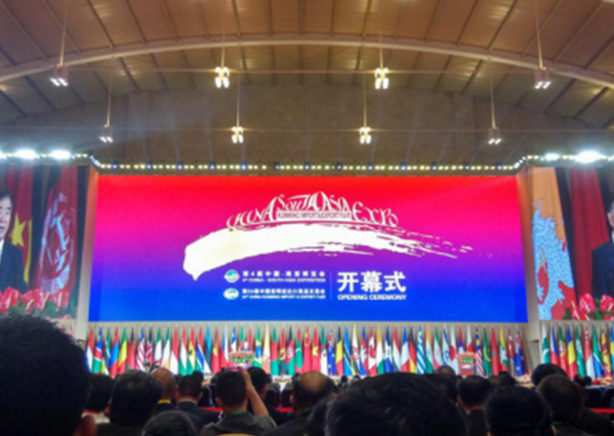 虫虫漫画
有限公司代表参加中国-南亚博览会开幕式